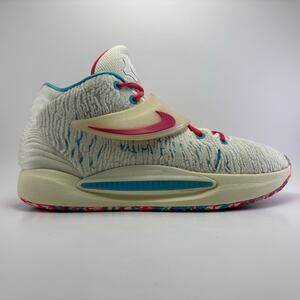 NIKE KD 14 “Cashmere/White/Turquoise” Shoes Men’s Size 13